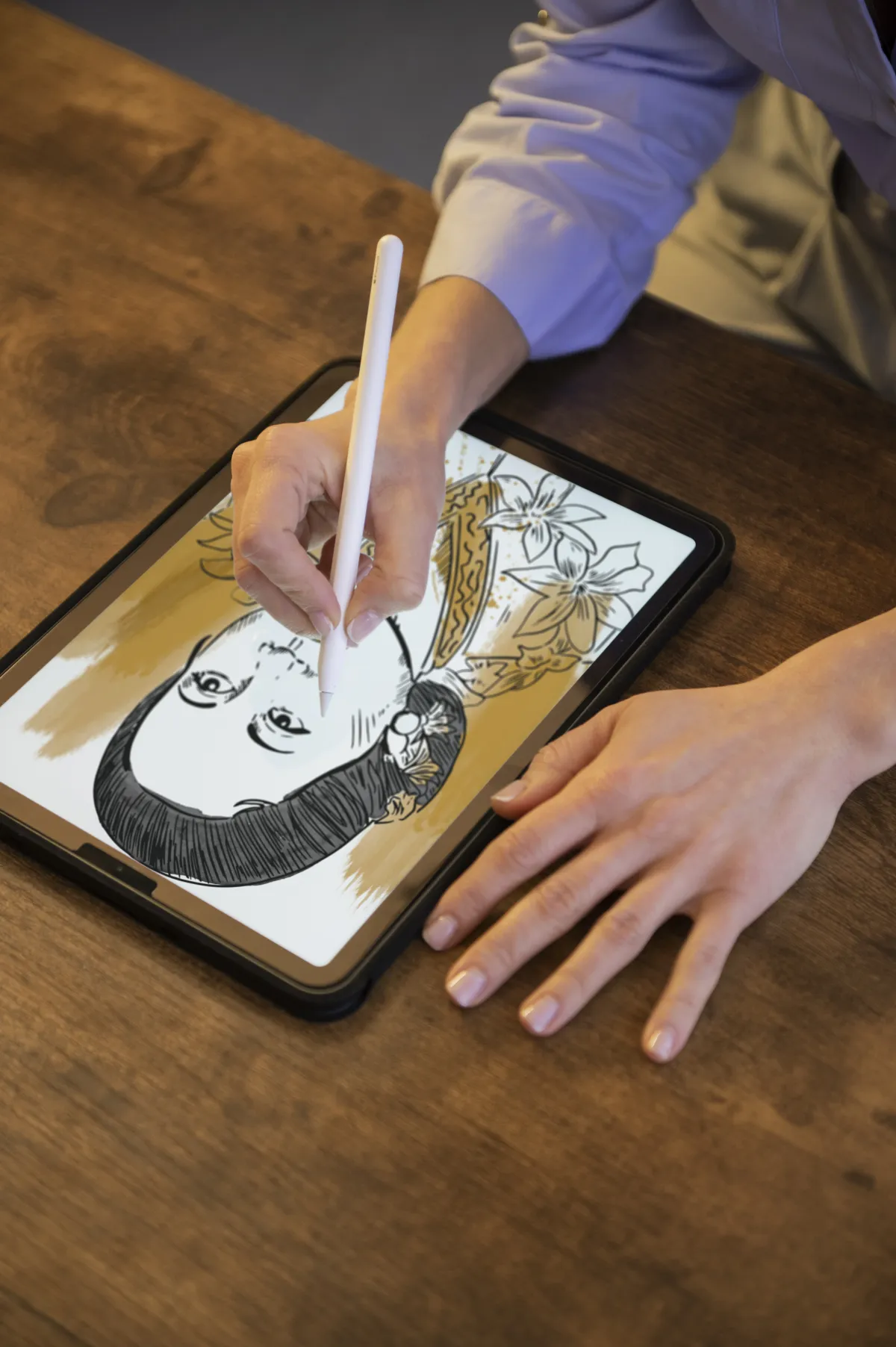 Custom Digital Portrait Illustration