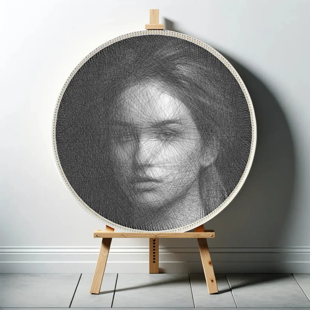 Handcrafted String Art Wall Decor